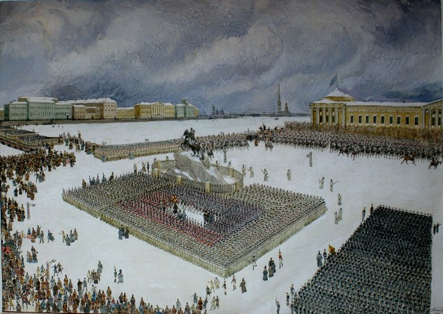 Восстание декабристов на сенатской площади