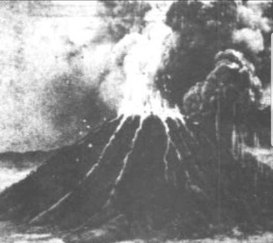 Krakota Eruption (java/Sumatra)