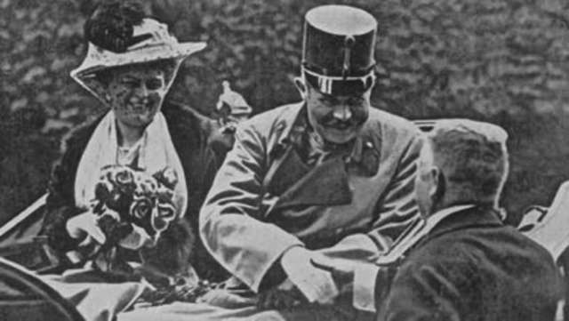 Archduke of Franz Ferdinand is shot
