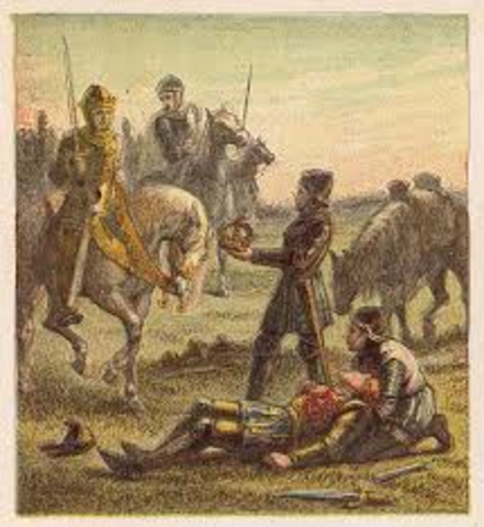 Richard III is killed in battle