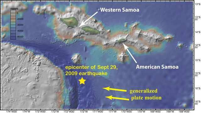 Samoa Earthquake- Samoan Islands