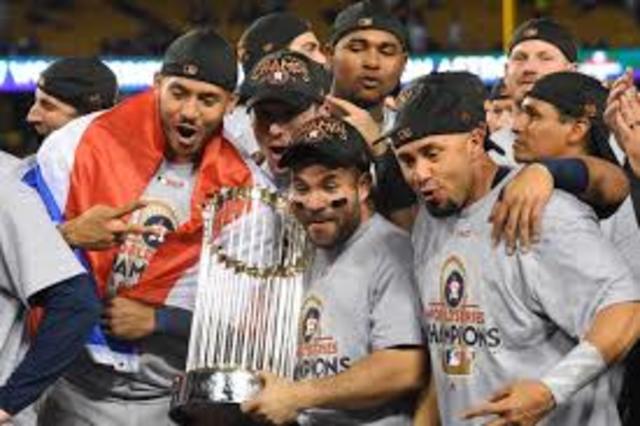 Astros win the World Series