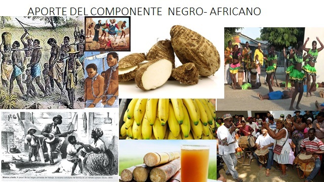 APORTE DEL COMPONENTE  NEGRO- AFRICANO