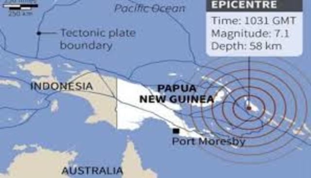 Papua New Guinea Quake-Papua New Guinea
