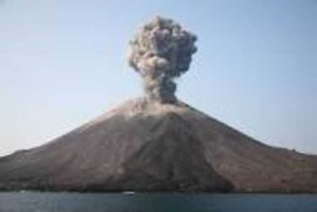 Krakatoa Eruption (java/Sumatra)