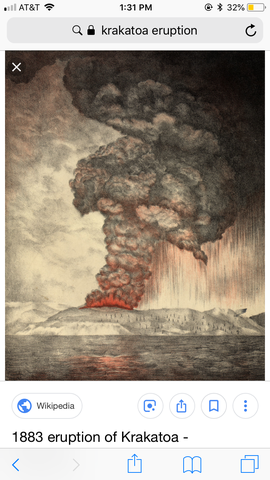krakatoa eruption