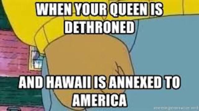 Hawaii is Annexed