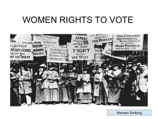 Women got the right to vote.