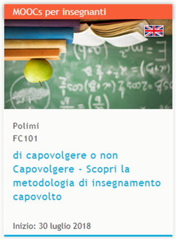 Proposta di Formazione: Flipped Classroom MOOC