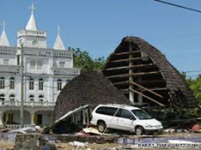 Samoa Earthquake (samoan islands)