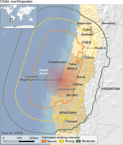Chile Earthquake- Chile