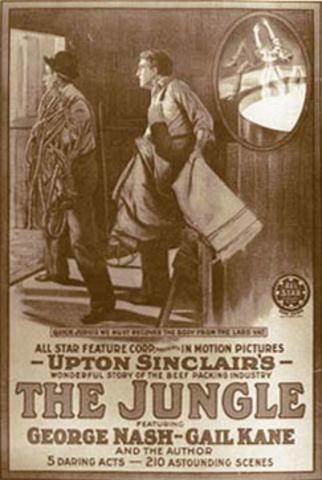 Upton Sinclair releases “The Jungle”