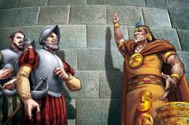 La muerte de Atahualpa