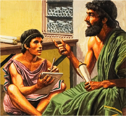 La EDUCACIÓN  ATENIENSE (siglo VII a.C.).