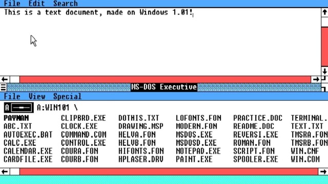 Windows 1.02 (1986)