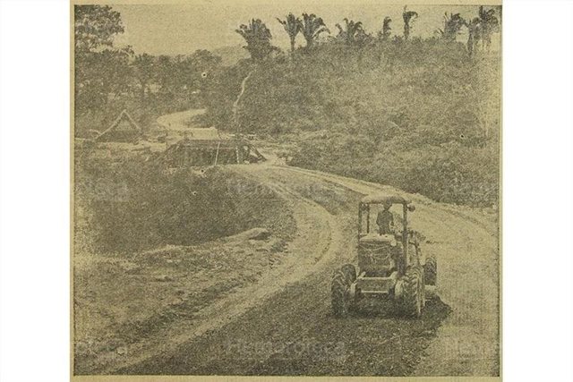Construcción de la Carretera al Atlántico