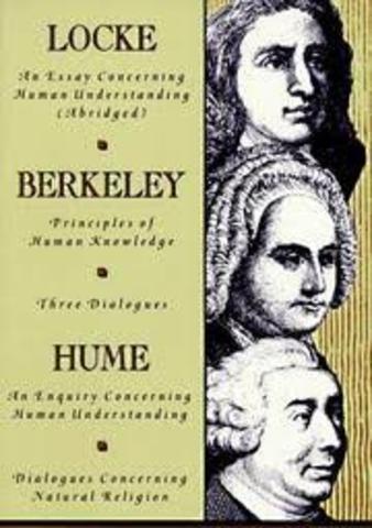 EL EMPIRISMO (1588 – 1776) El origen del conocimiento son los datos sensibles; de allí salen las ideas, los juicios, las ciencias e incluso los principios morales.