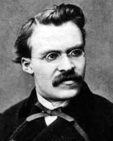 FRIEDRICH NIETZSCHE (1844 - 1900) La voluntad es la fuerza suprema de la naturaleza.