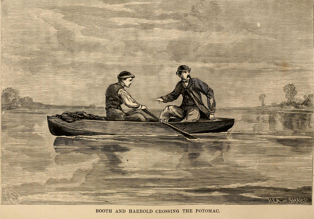 13. Booth and Herold Cross the Potomac into Virginia