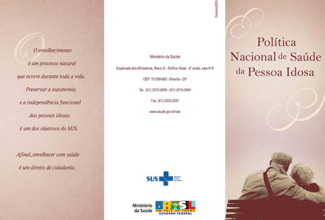 Política Nacional de Saúde da Pessoa Idosa