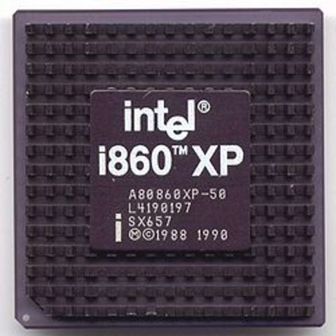 El Intel i860 también conocido como el 80860, y nombre código N10