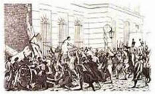 Revuelta de los agraviados o "malcontents"