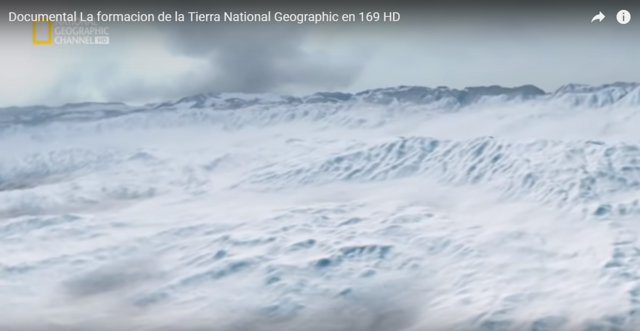 la tierra bola de nieve