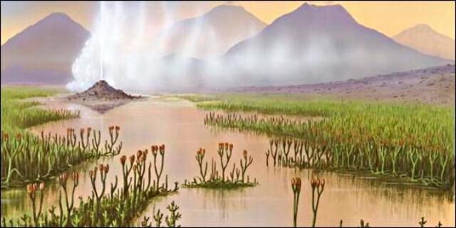 Aparició de les primeres plantes terrestres