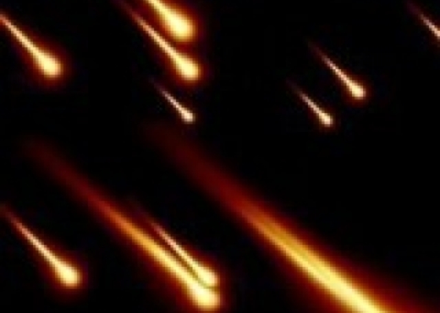 Primera lluvia de meteoritos