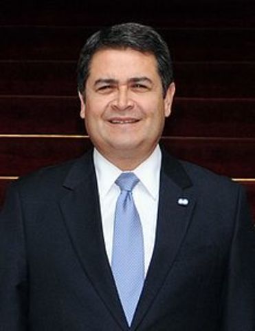 Juan Orlando Hernández 27 de enero de 2014-27 de enero de 2018
