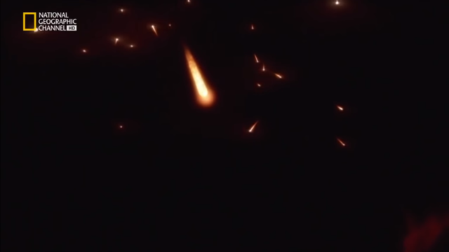 Primera lluvia de meteoritos