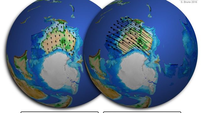 Los Continentes se Separan y Nace el Océano Atlántico