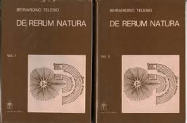 LA FILOSOFÍA DE TELESIO