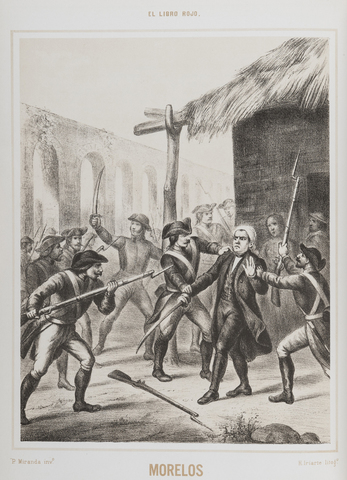 Morelos es conducido a la cárcel de la Inquisición.