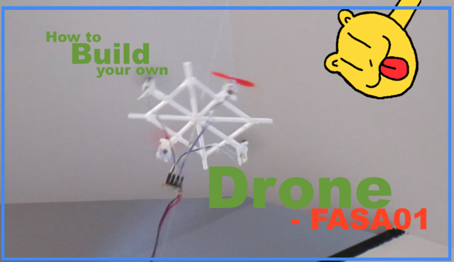 4th Video - How to Build a Drone at Home - The FASA01