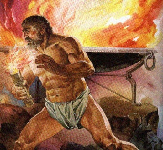 Según la mitología griega EL MITO DE PROMETEO