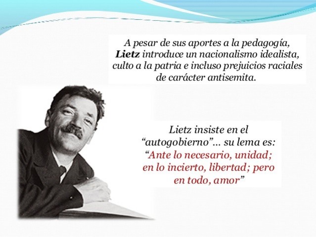 HERMANN LIETZ Y GUSTAV WYNEKEN En 1897