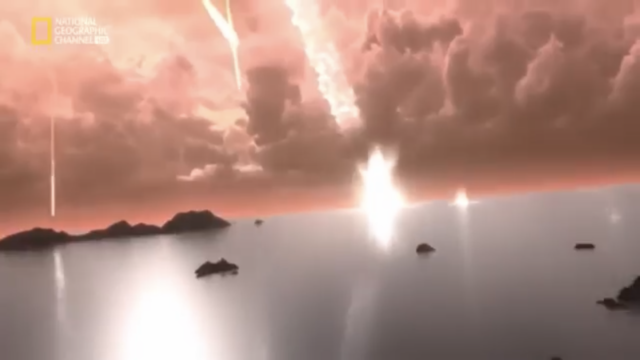 Segunda lluvia de meteoritos