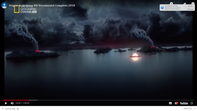 Surgen las primeras islas volcanicas