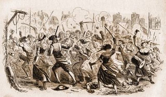 Out Break of Paris Mob