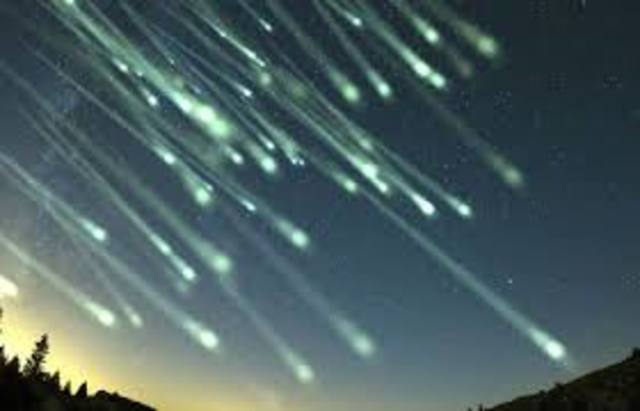 2da lluvia de meteoros