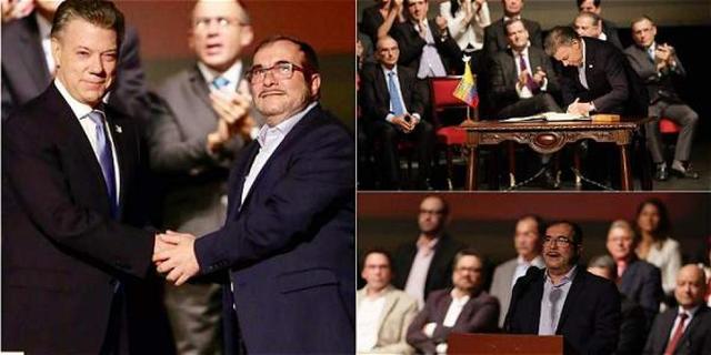 Firma de acuerdos de paz