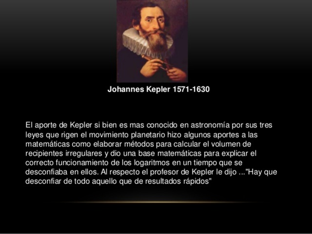 Kepler (1571-1630)