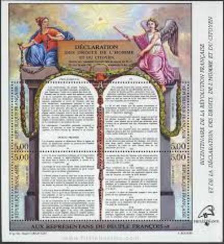 Declaración de los derechos del hombre y del ciudadano