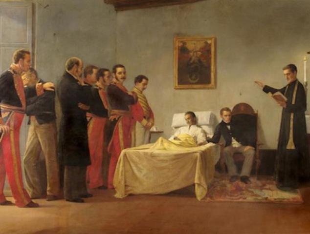 última proclama del Libertador