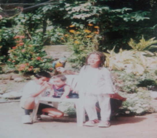 Nuestro primer paseo en familia