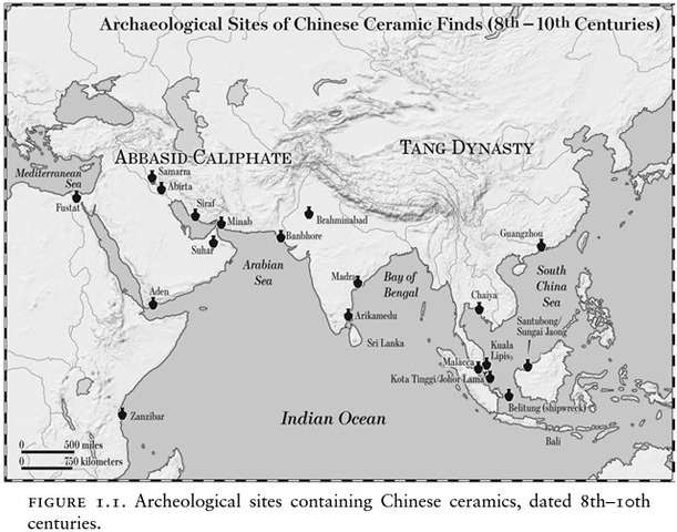 800 CE - Seafaring and Navigation - Ceramics Exports From China