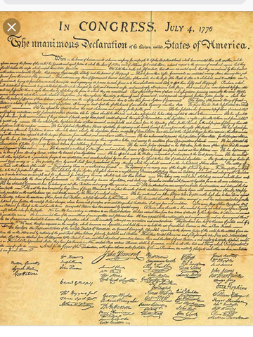 Declaración de Independencia de Estados Unidos