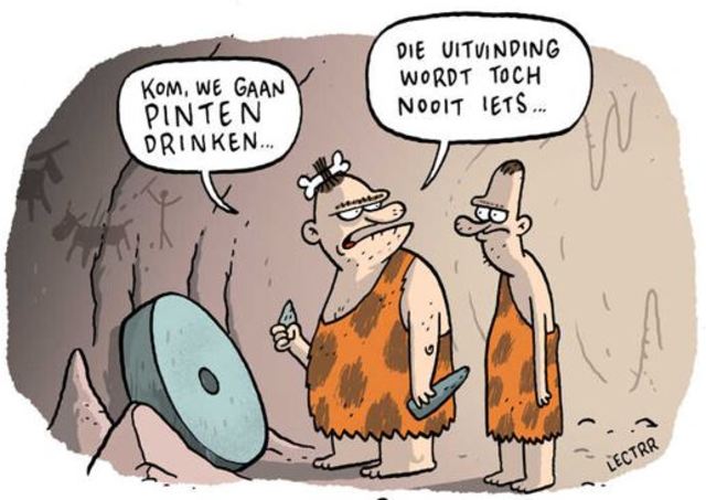 Uitvinding van het wiel