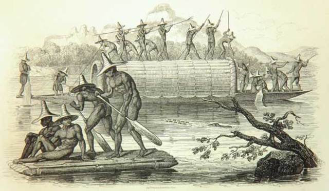 Entrada al brazo principal del Magdalena